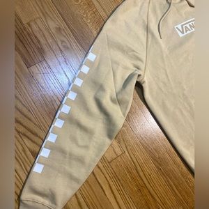 Vans Versa Standard Hoodie Beige Men’s Sz M New Without Tags!!